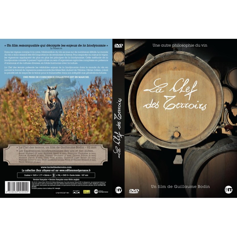 DVD La Clef des Terroirs et Insecticide Mon Amour - Films documentaires