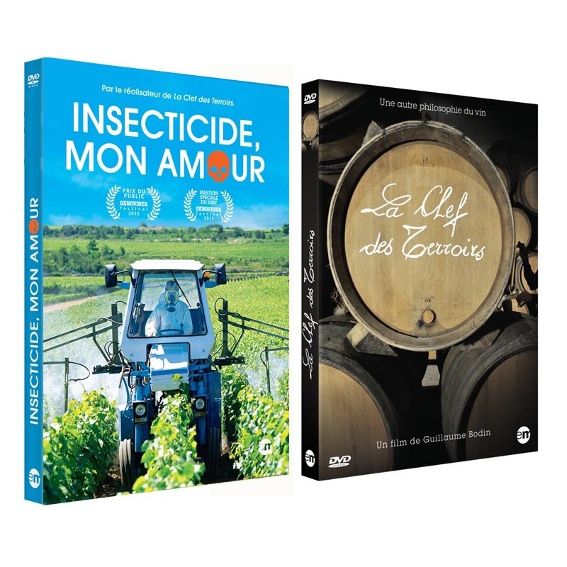DVD La Clef des Terroirs et Insecticide Mon Amour - Films documentaires
